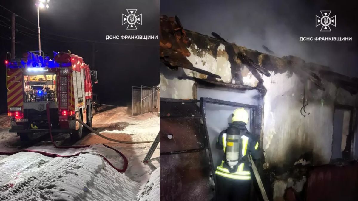 Смертельна пожежа на Коломийщині: у Турці загинув чоловік та постраждала жінка
