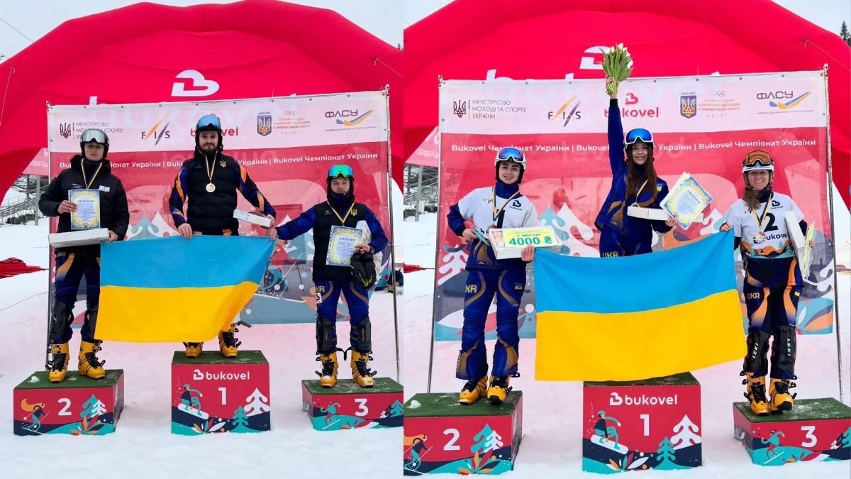 Відкритий чемпіонат України з сноубордингу: підсумки змагань у Буковелі