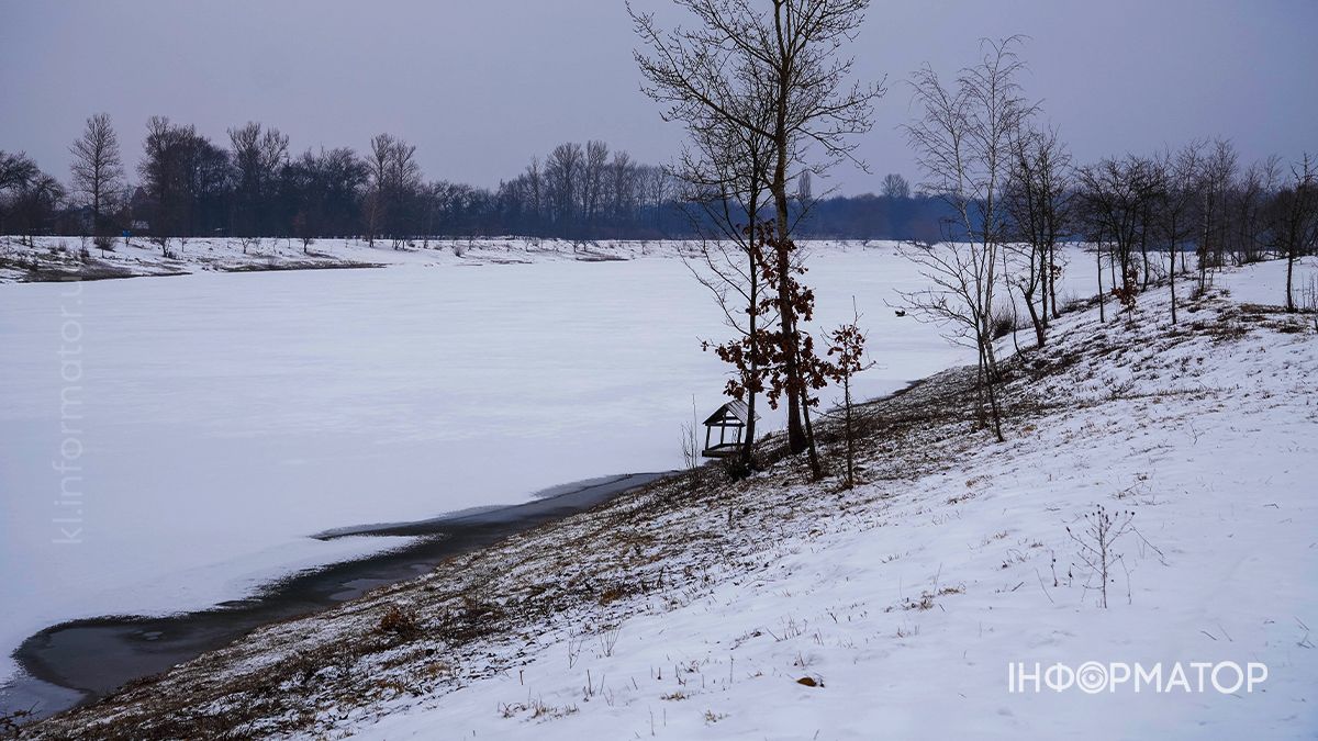 Під зимовою ковдрою: фоторепортаж Шевченківського парку в Коломиї 15