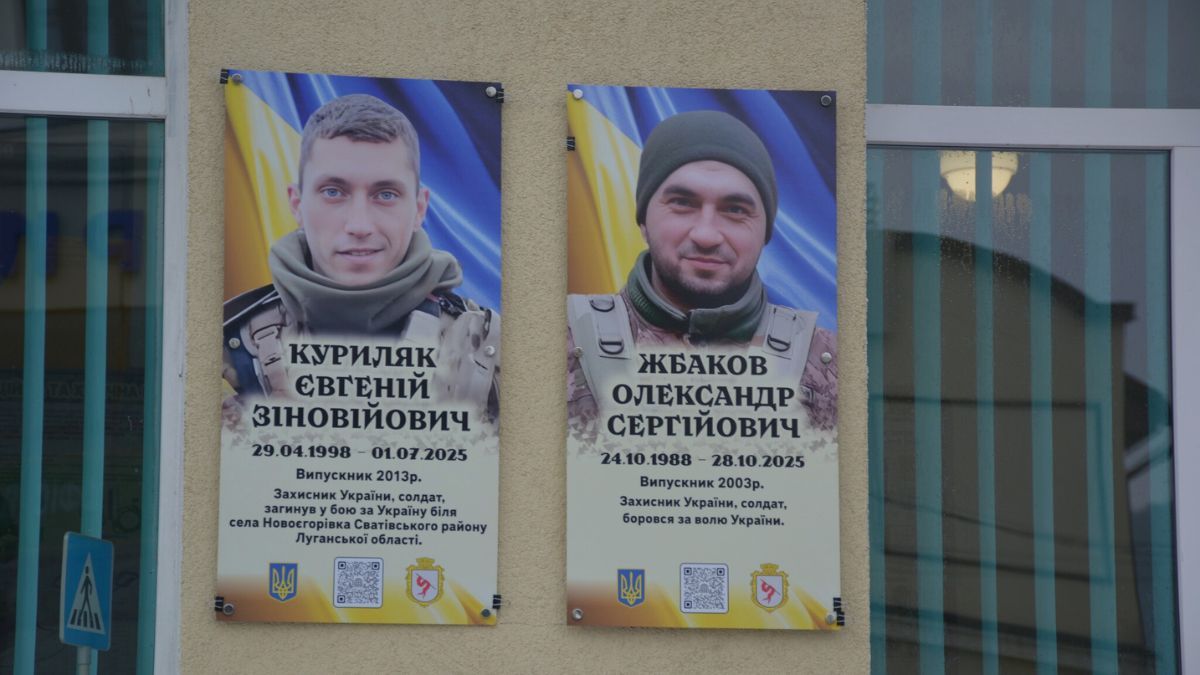 Відкриття меморіальних дошок двом загиблим воїнам з Надвірнянщини