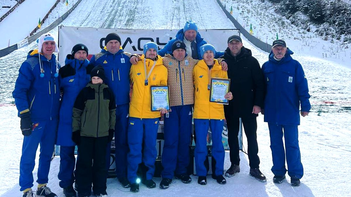 Чемпіонат України зі стрибків на лижах з трампліна пройшов у Ворохті 1