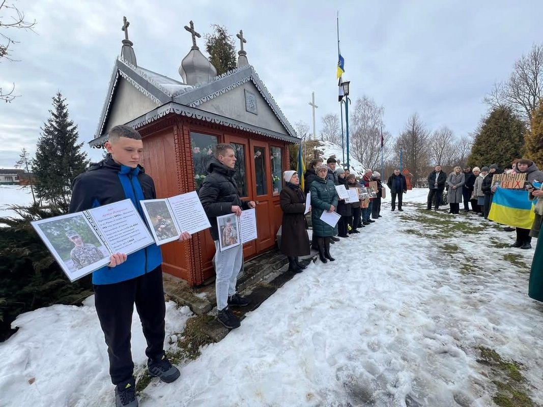 У Лісному Хлібичині провели акцію "Не мовчи! Полон вбиває!" 2