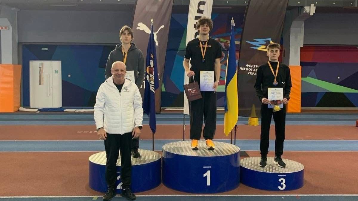 Коломиянин став чемпіоном України з легкої атлетики
