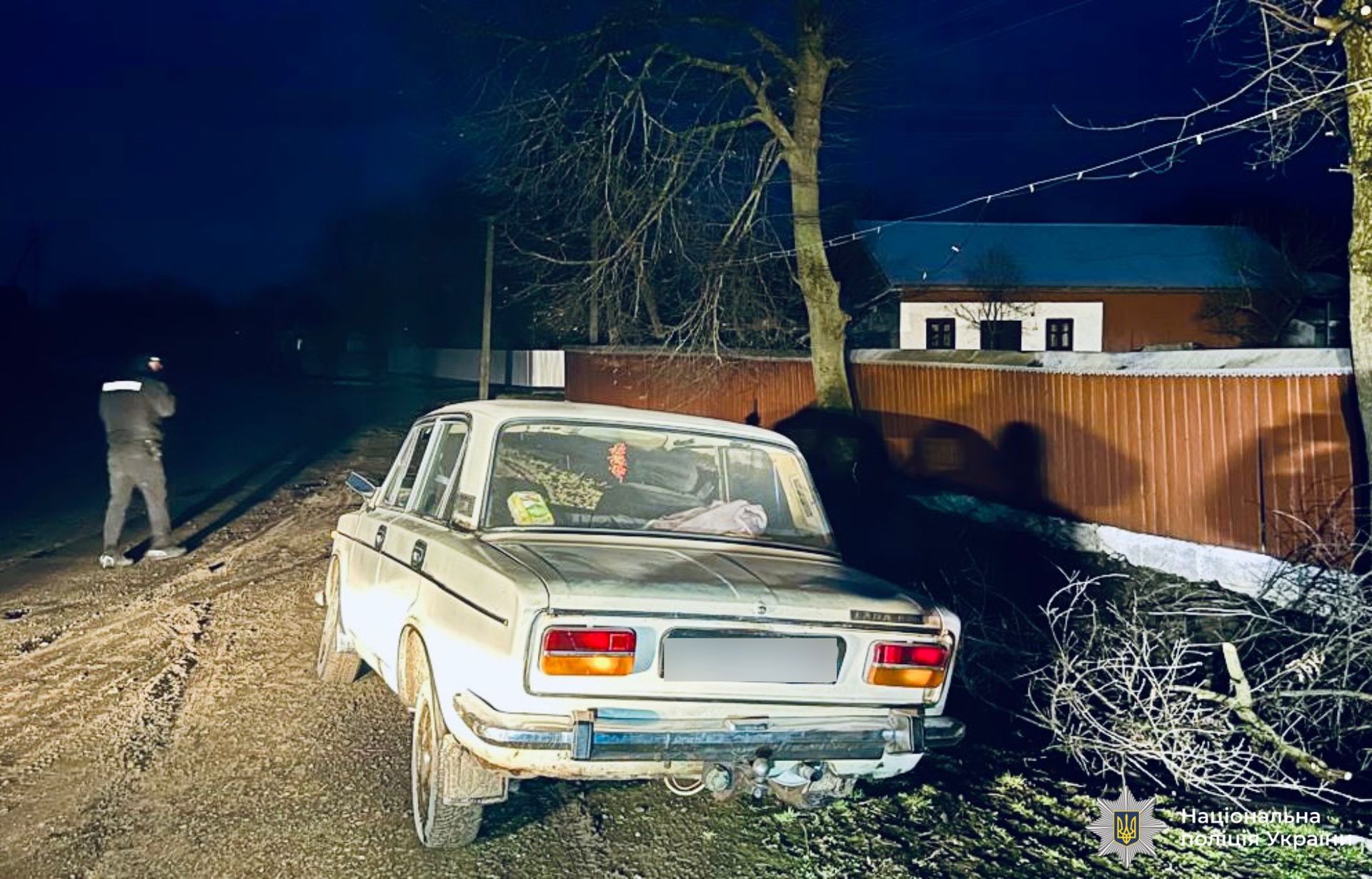 ДТП за участі іноземця на Косівщині. Фото: поліції Івано-Франківської області