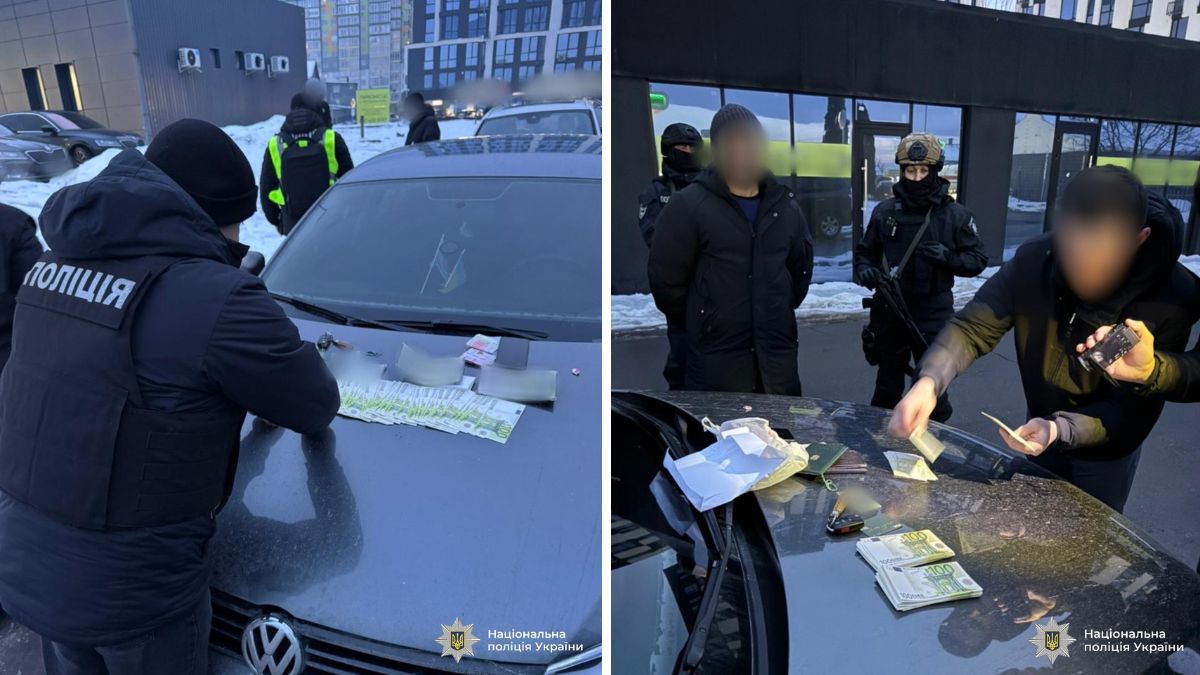 Затримання організатора незаконної схеми. Фото: поліція Івано-Франківської області