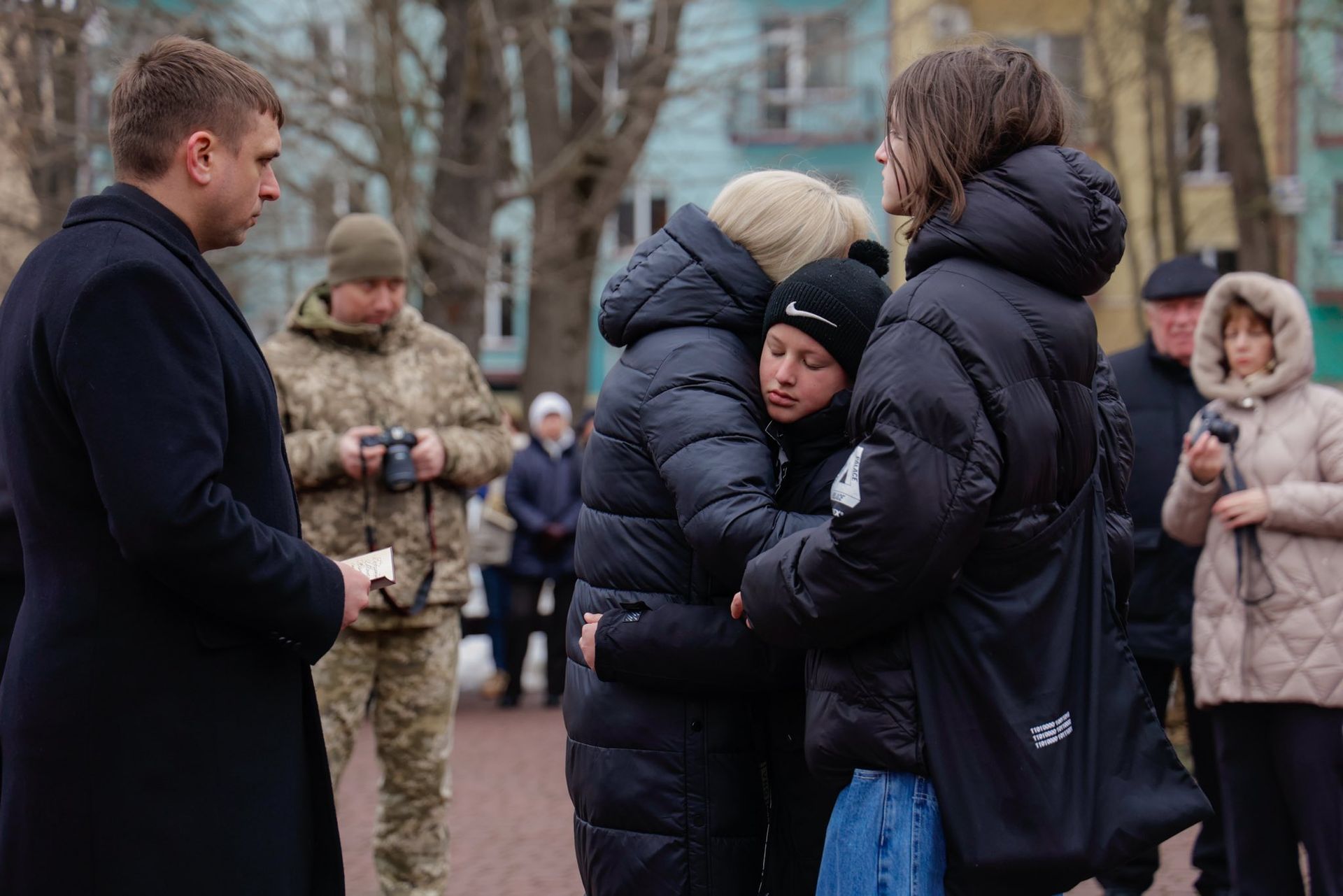 Нагородження полеглих захисників з Кутської громади. Фото: Кутська селищна рада