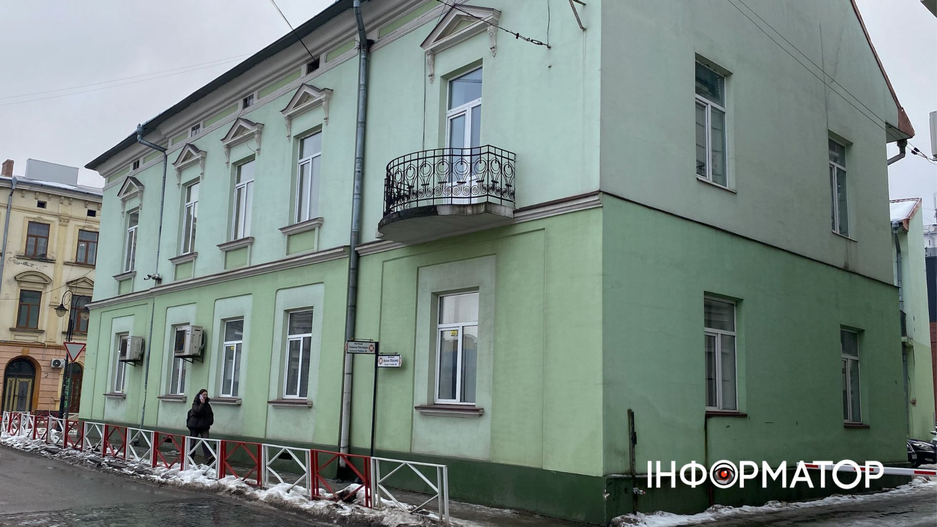 Сучасний вигляд будівлі по вулиці Чорновола, 55 Сучасний вигляд будівлі по вулиці Чорновола, 55