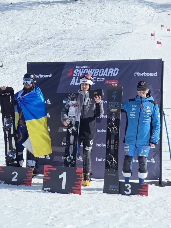 Сноубордист Михайло Харук з Верховинщини здобув срібну нагороду Кубка Європи 1