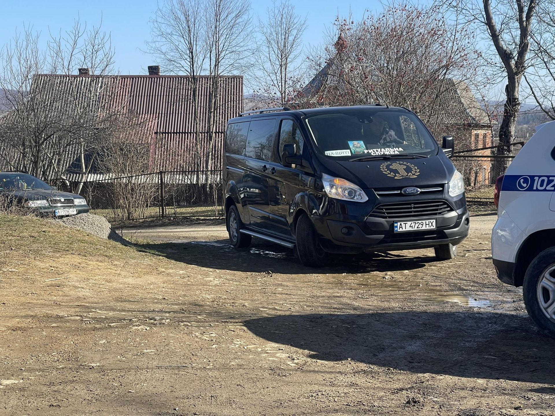 У Делятині "на щиті" зустріли скорботний кортеж полеглого воїна Сергія Бублика 10