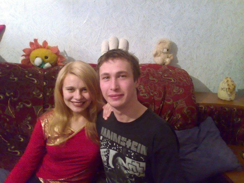 Тетяна та Андрій Ременюки до російсько-української війни, Луганщина. Надала Суспільному Тетяна Ременюк