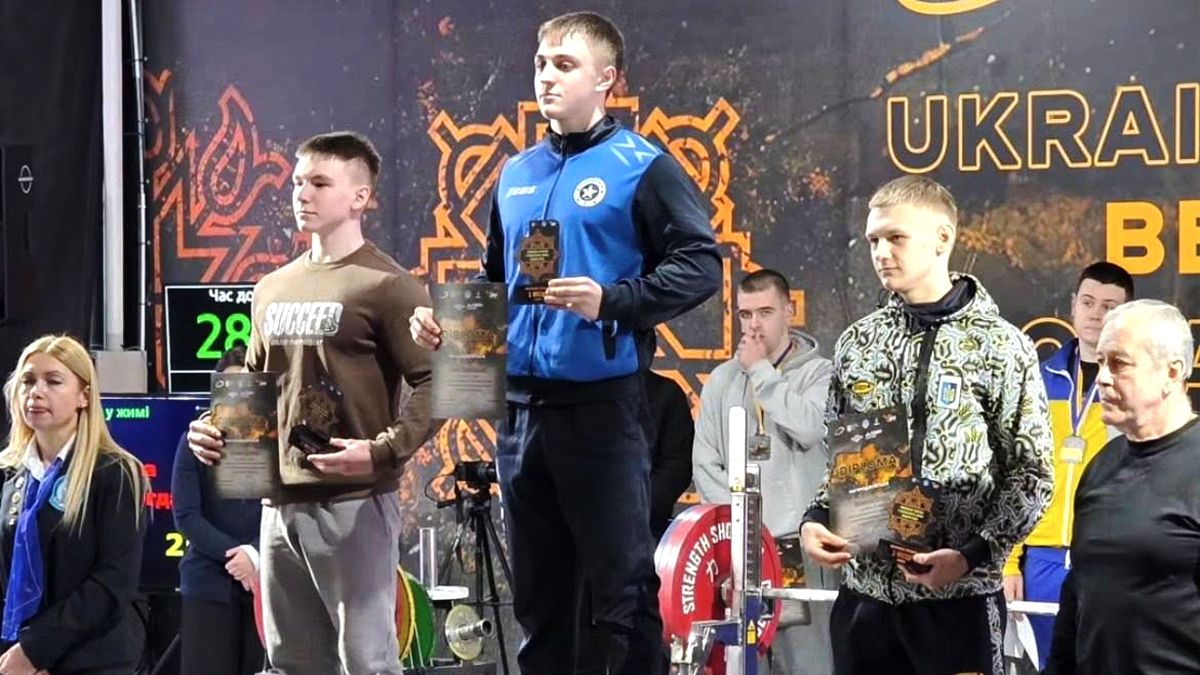 Спортсмени з Городенківщини стали призерами чемпіонату України з класичного жиму лежачи 2