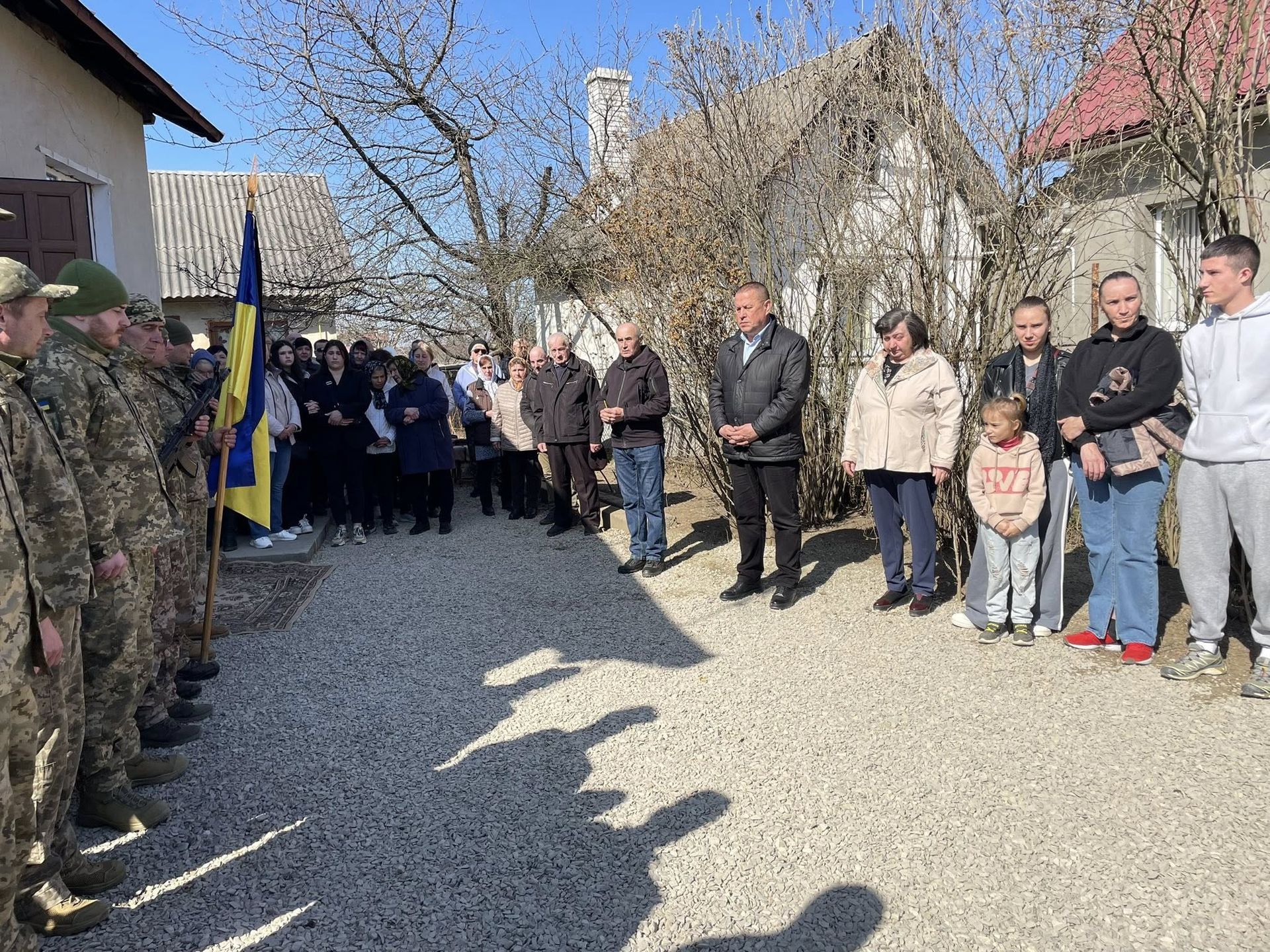 У Надвірній провели в останню дорогу полеглого воїна Ярему Загайкевича 1