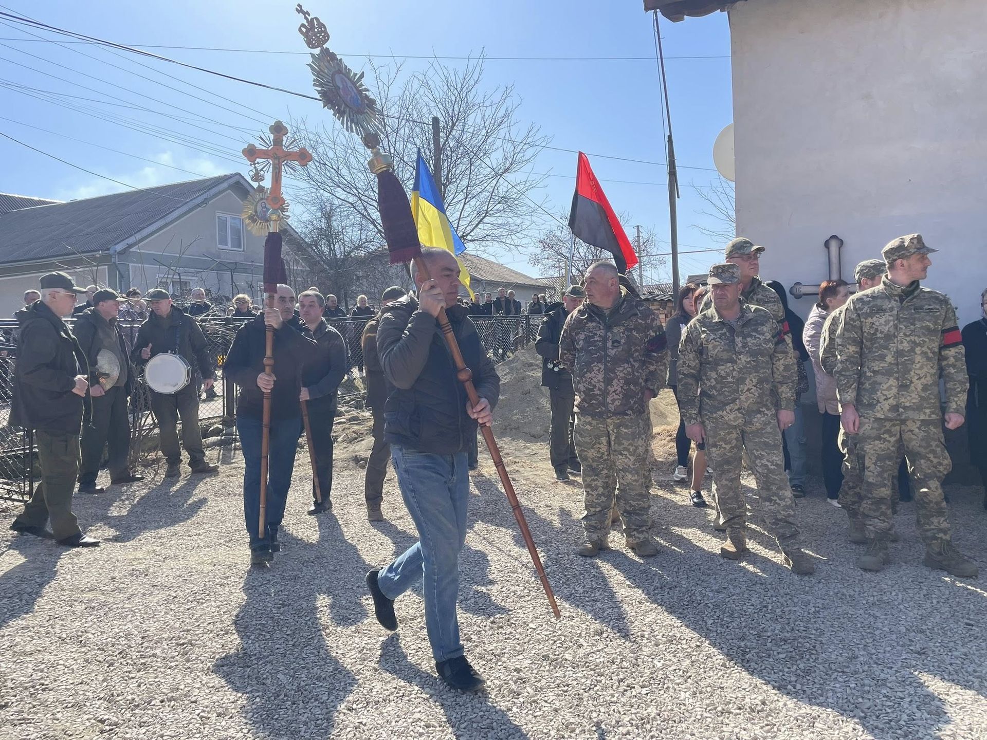 У Надвірній провели в останню дорогу полеглого воїна Ярему Загайкевича 8