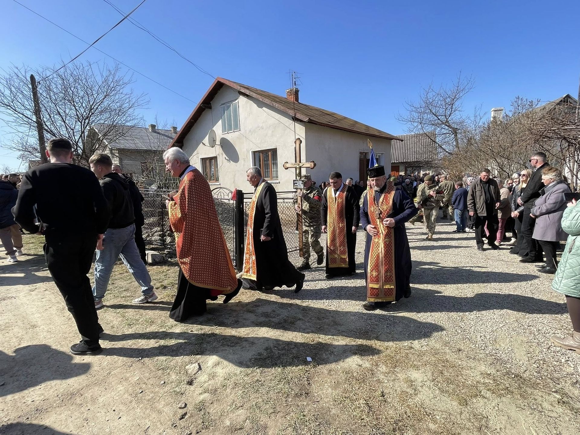 У Надвірній провели в останню дорогу полеглого воїна Ярему Загайкевича 5