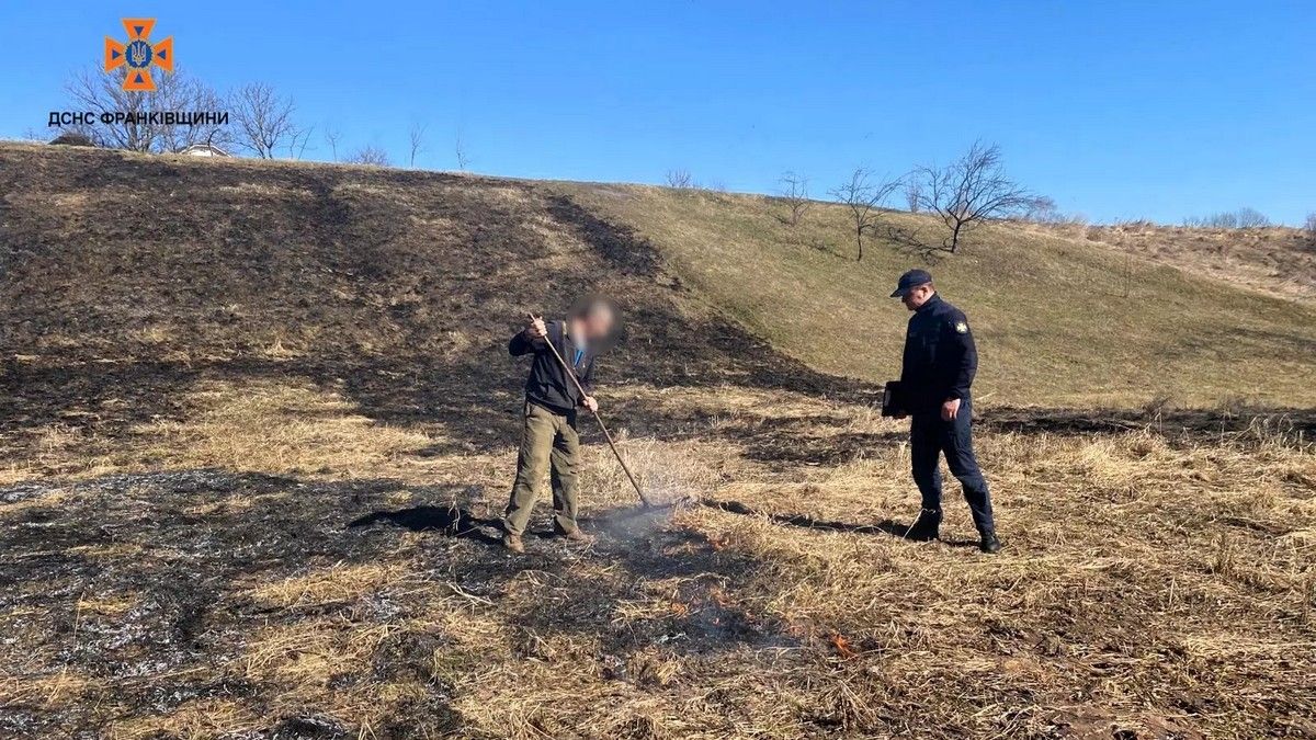 Більше 5,5 гектарів землі вигоріло на Прикарпатті за добу, постраждала людина 3