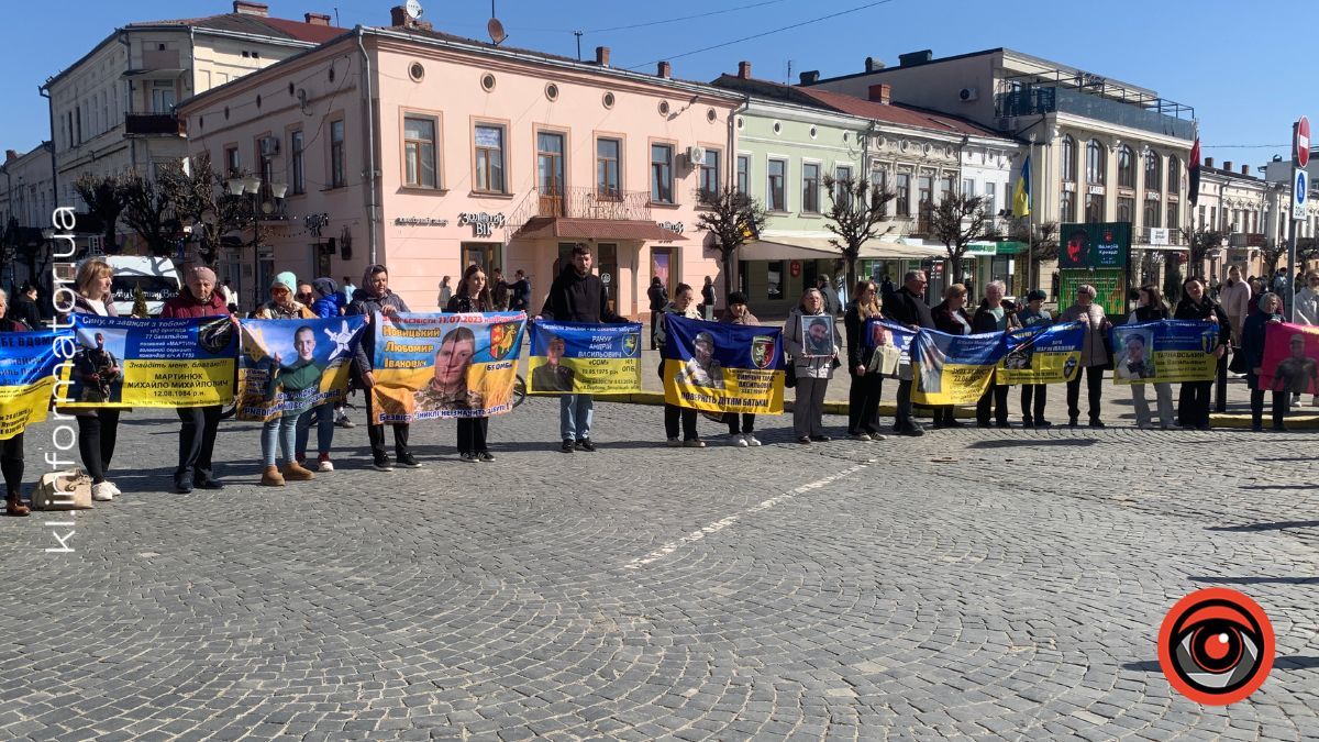 У Коломия відбулася акція на підтримку зниклих безвісти військових 5