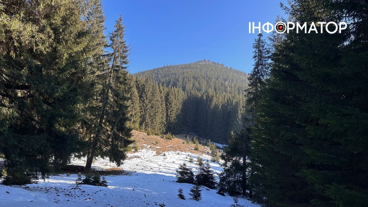 Краєвид на гору Ротило, що на Верховинщині Краєвид на гору Ротило, що на Верховинщині