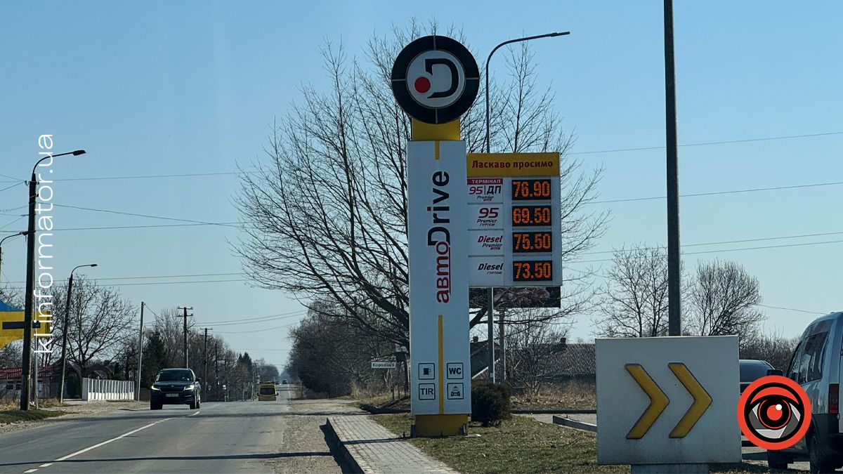 Скільки коштує пальне у Коломиї 16 березня 1