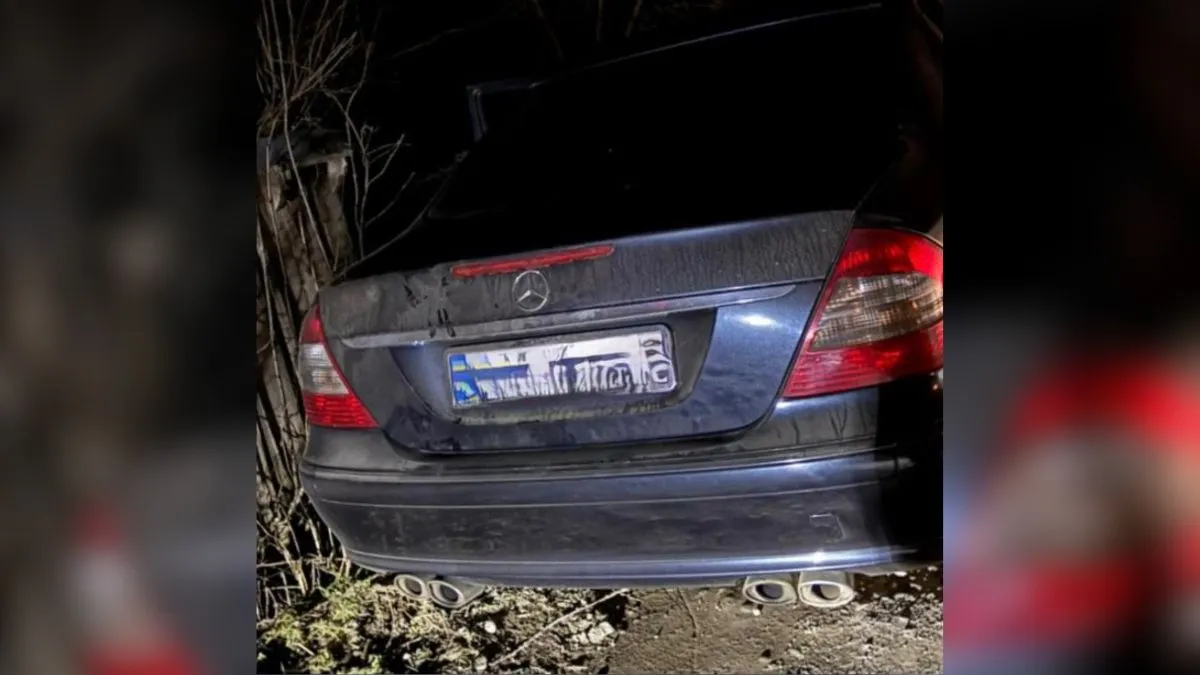 Біля Коломиї спіймали злісного порушника на "Мерседесі"