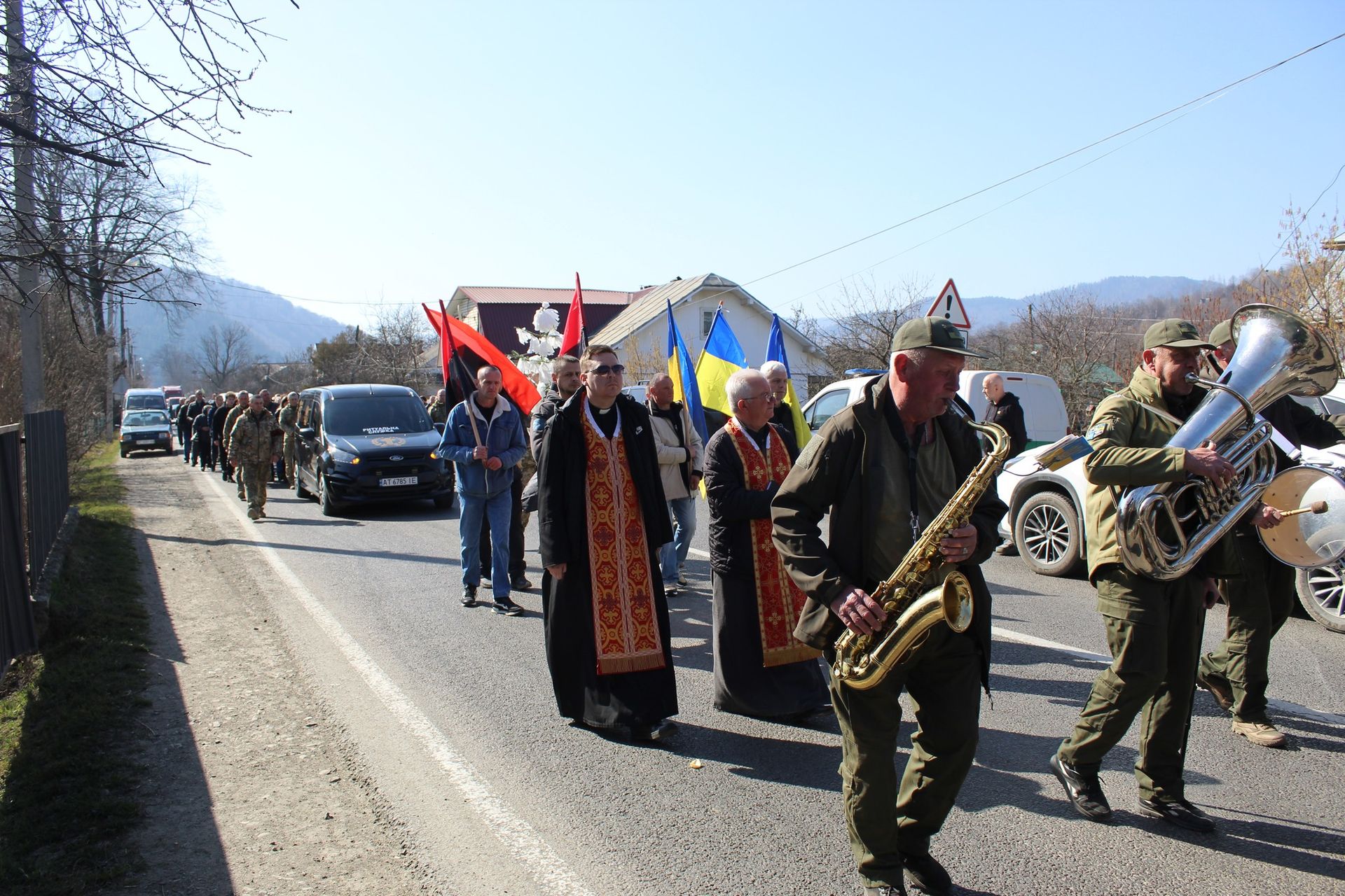 У Делятині попрощались із померлим воїном Володимиром Козловським 8
