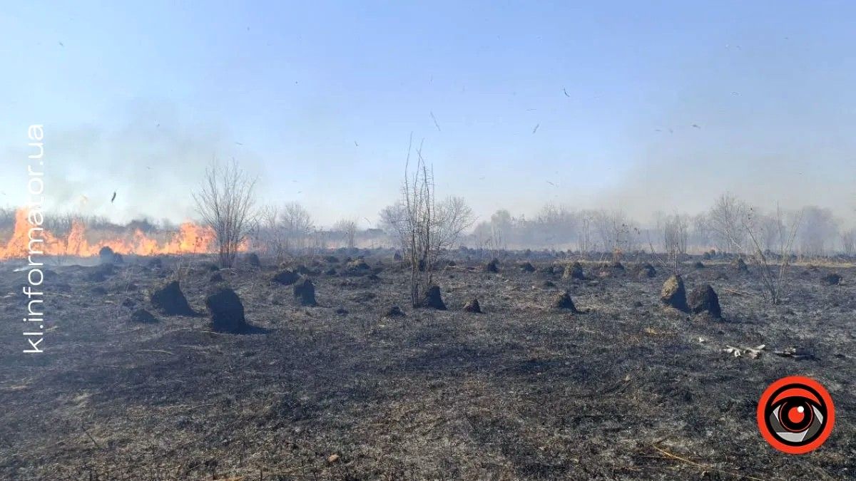 Жінка постраждала у пожежі сухостою на Коломийщині