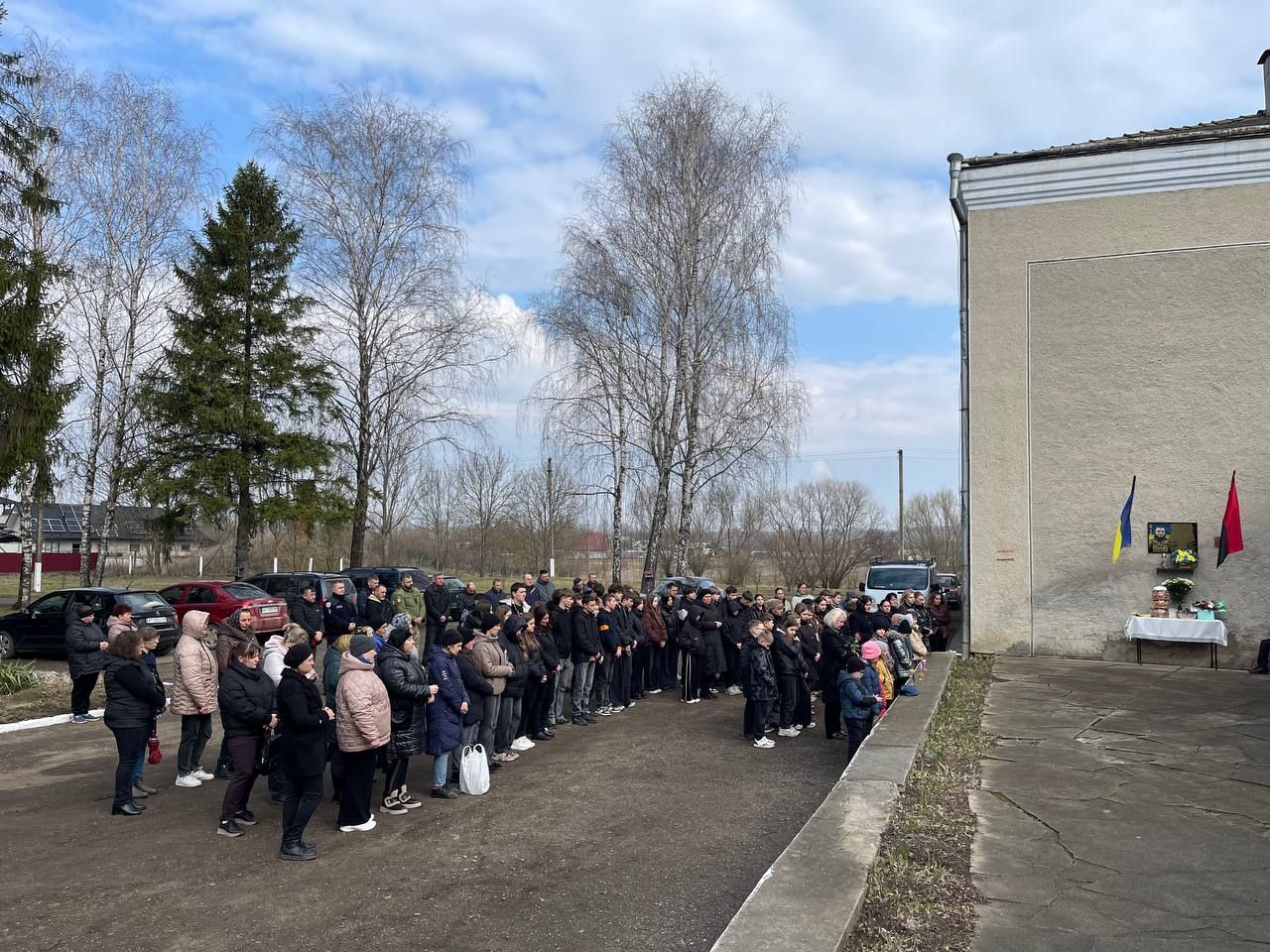 На Коломийщині відкрили меморіальну дошку загиблому Тарасу Григоращуку 2