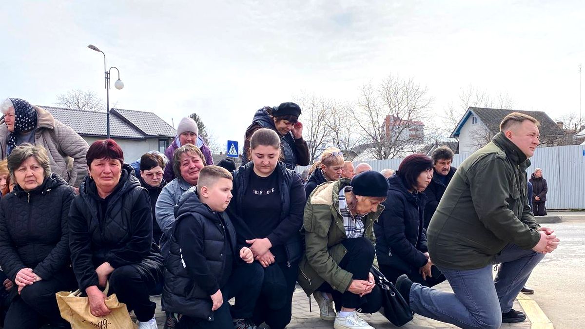 "На щиті" у Городенку повернувся захисник Михайло Старків 3