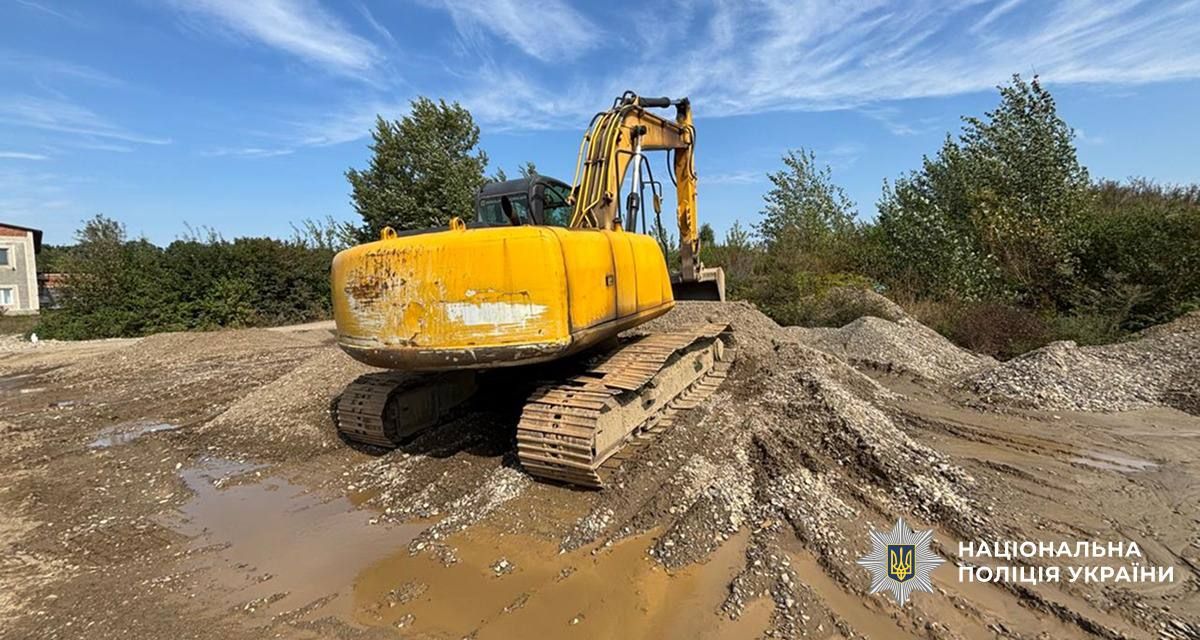 На Коломийщині викрили групу, яка незаконно видобувала гравій 1