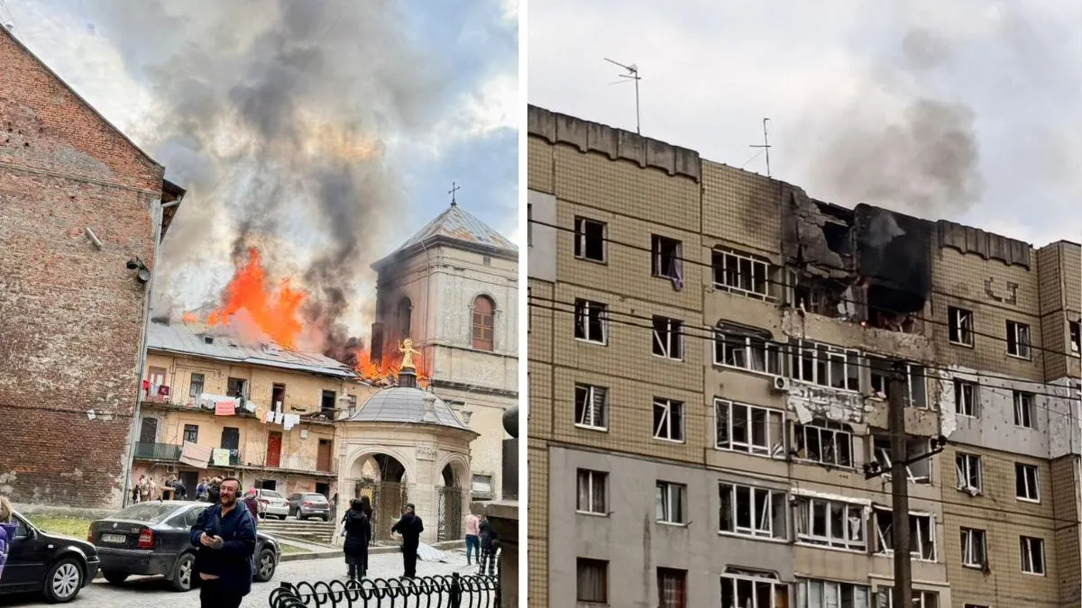 Дронова атака на Україну