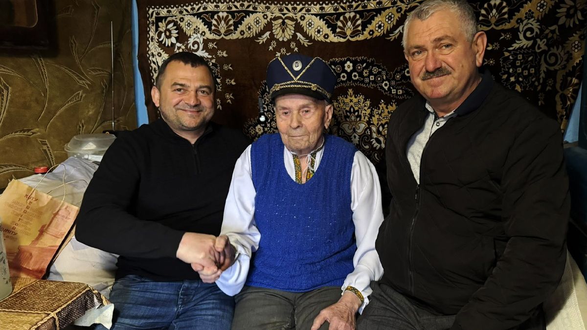 Ветерану УПА з Кутської громади Олексію Слижуку виповнилося 100 років 1