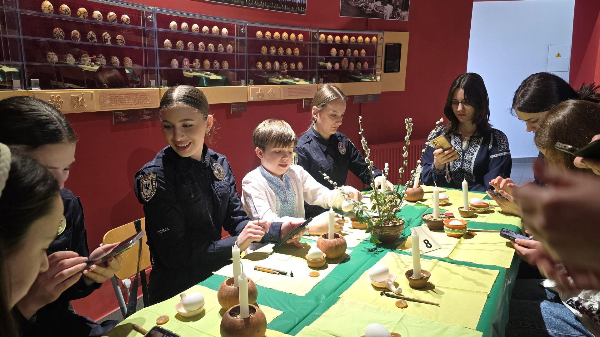 Акція "Писанки для України". Фото: Суспільне Івано-Франківськ