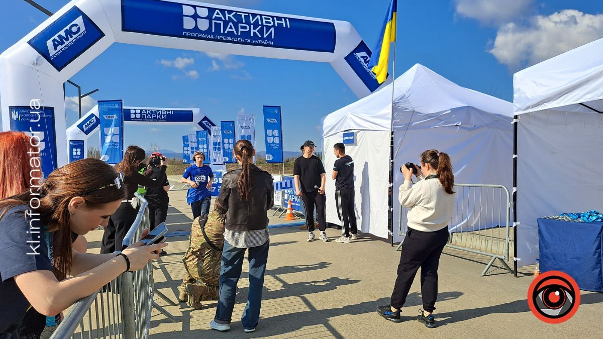 На Шевченківському озері в Коломиї організували забіг 7