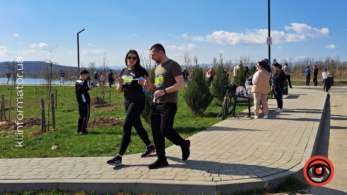 На Шевченківському озері в Коломиї організували забіг 2