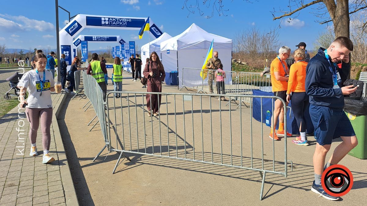 На Шевченківському озері в Коломиї організували забіг 5