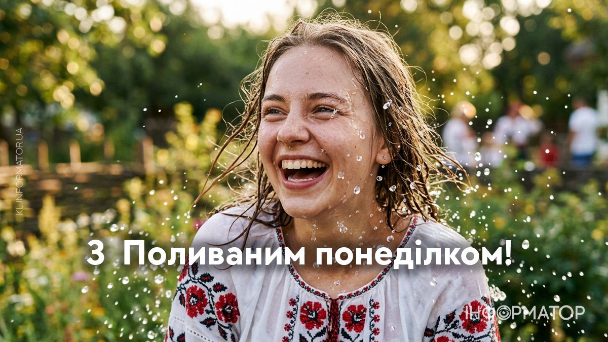 З Поливаним понеділком!