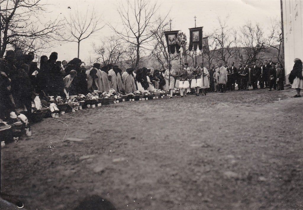 с. Лохово. Мукачівщина. Закарпаття в Чехословацький період. Великдень. 1930-ті рр.