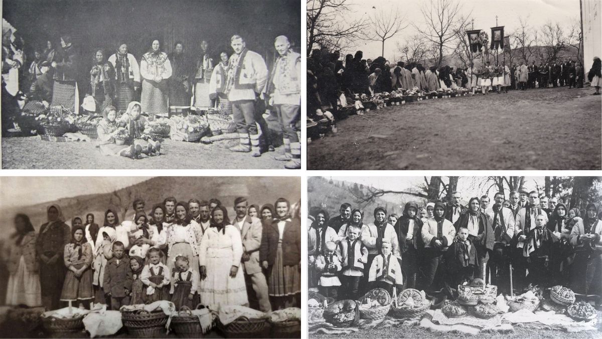 Архівні фото відзначення Великодня на Прикарпатті та в сусідніх регіонах