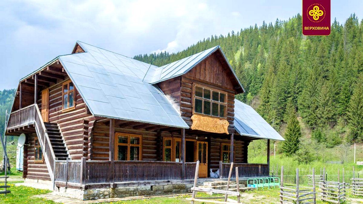 Сучасний будинок музею є відтворенням вілли Михайла Грушевського у Криворівні