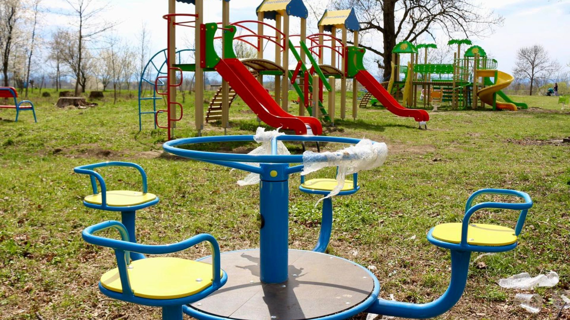 Нововстановлені дитячі майданичики в Коломиї