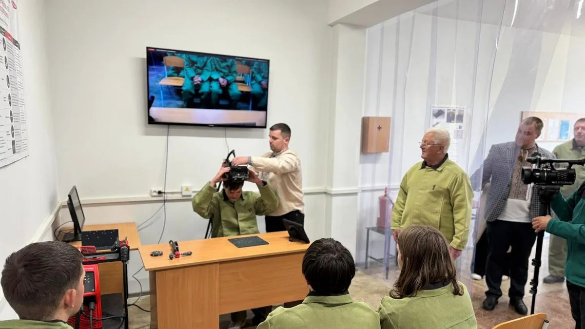 В училищі №14 в Коломиї відкрили нову майстерню для студентів кількох спеціальностей