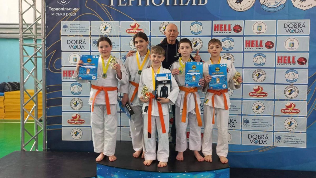 Коломийські дзюдоїсти здобули призові місця на змаганнях у Тернополі