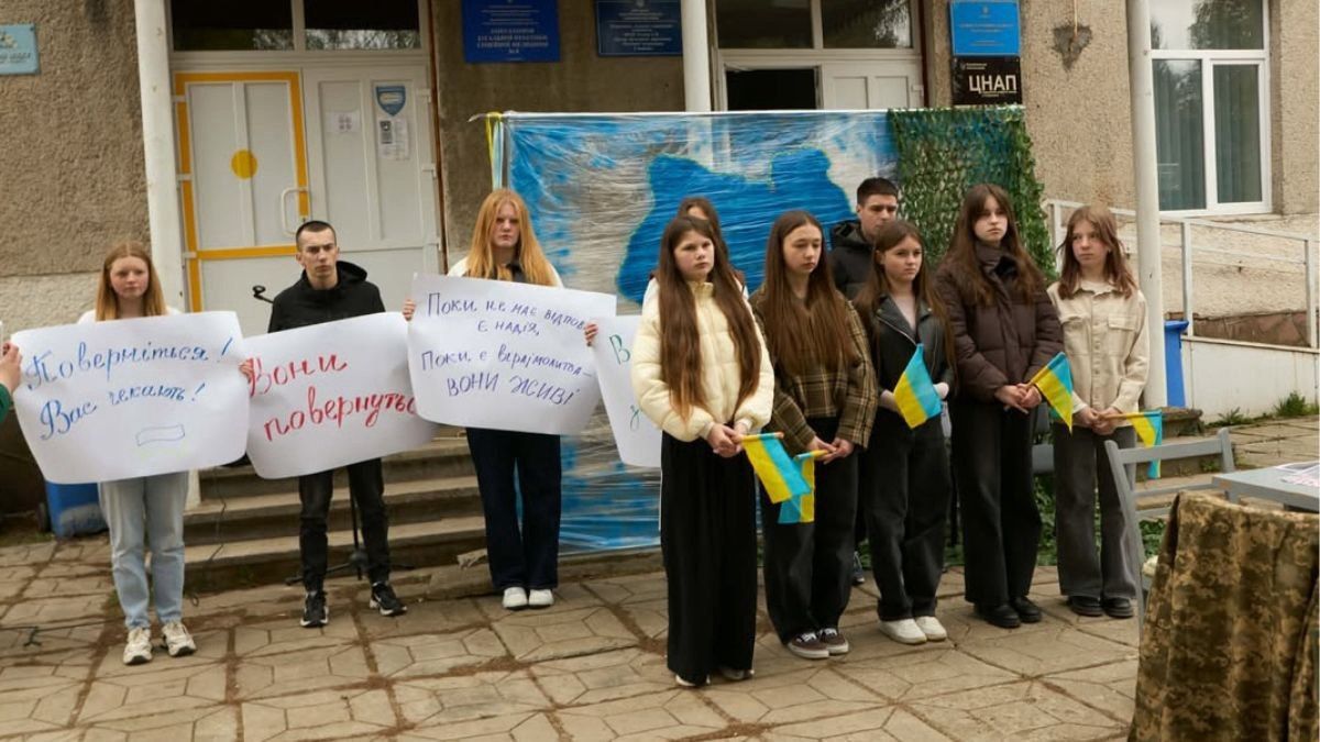 У Коломийській громаді відбулася акція на підтримку безвісти зниклих воїнів 2