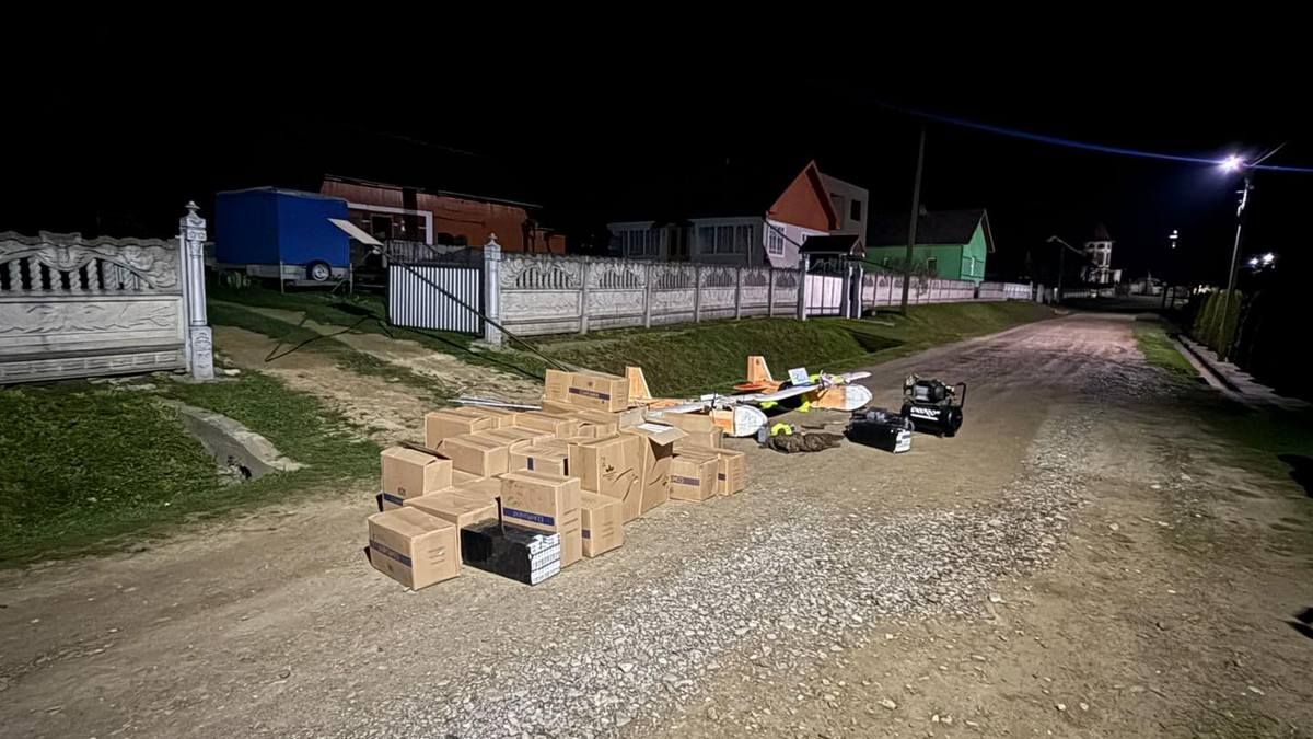 Ящики з сигаретами намагались переправити безпілотниками до Румунії жителі прикордоння 2