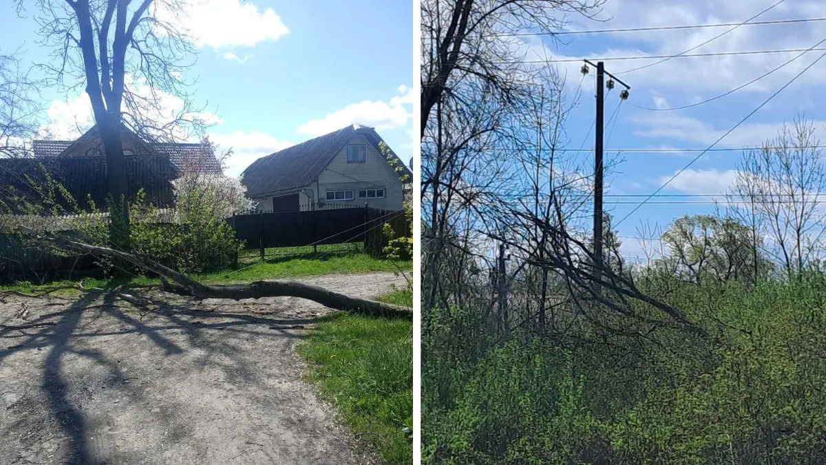 Після негоди на Прикарпатті енергетики відновлюють електропостачання