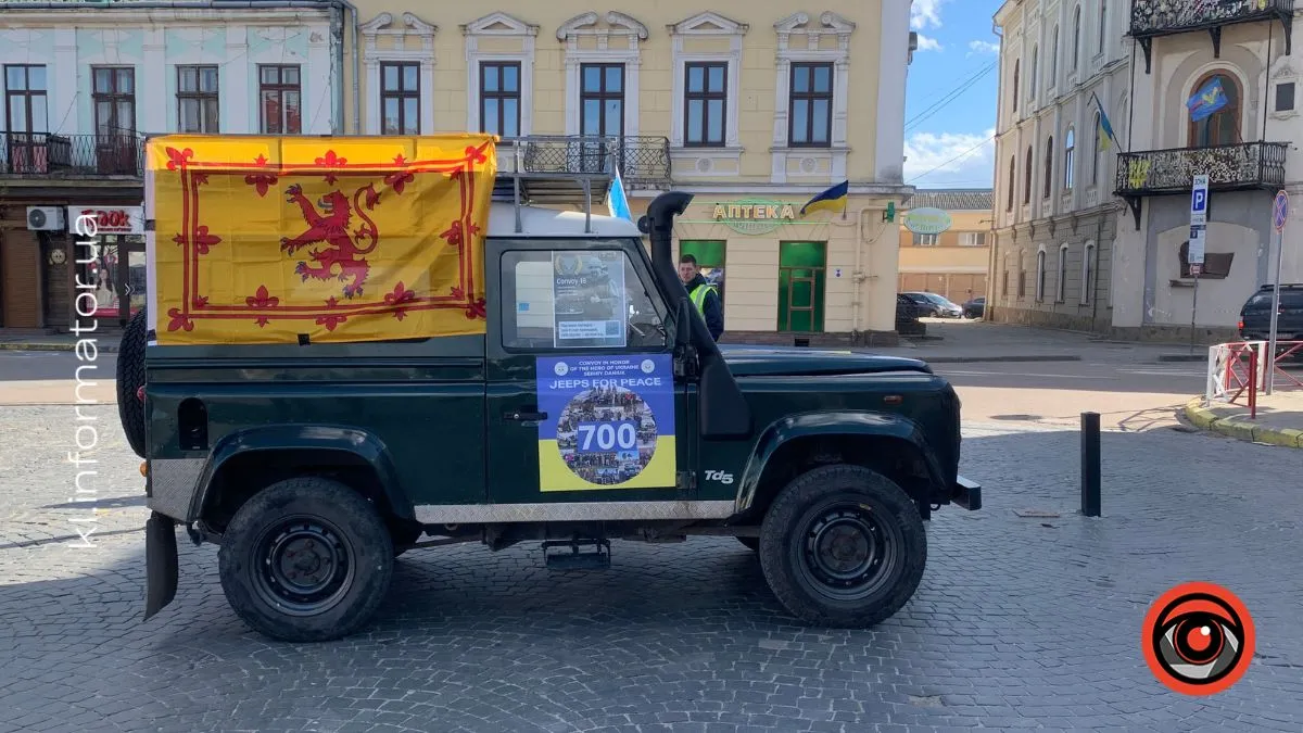 У Коломию прибув 16-й конвой автівок для ЗСУ 11