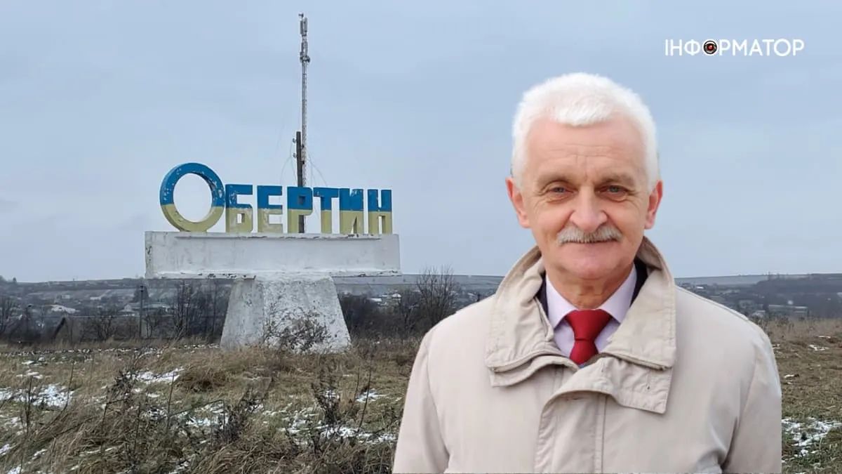 Очільник Обертинської громади Віктор Хамут