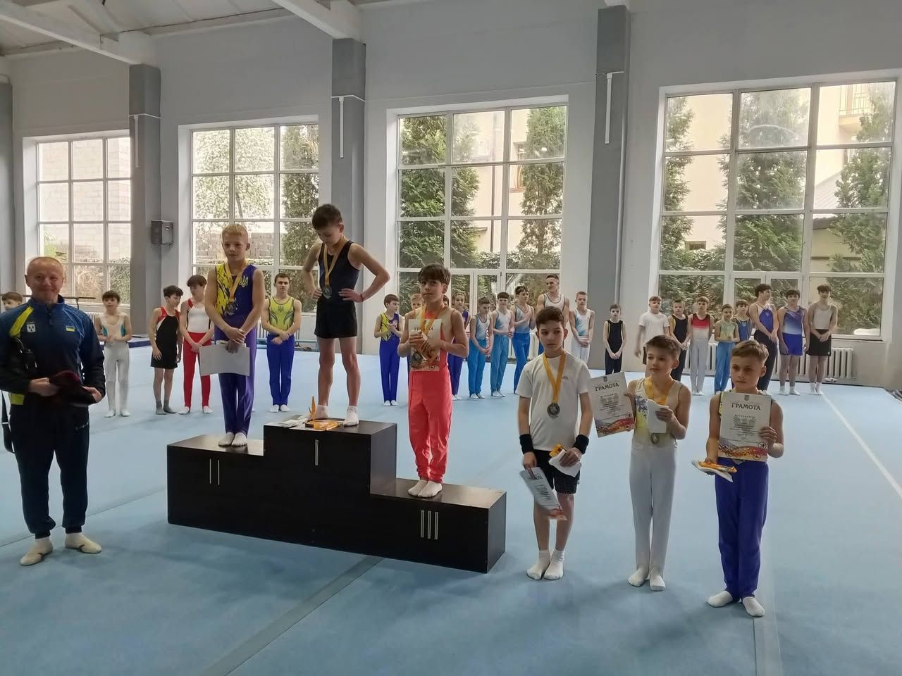 Коломийські спортсмени стали призерами на чемпіонаті області зі спортивної гімнастики 1