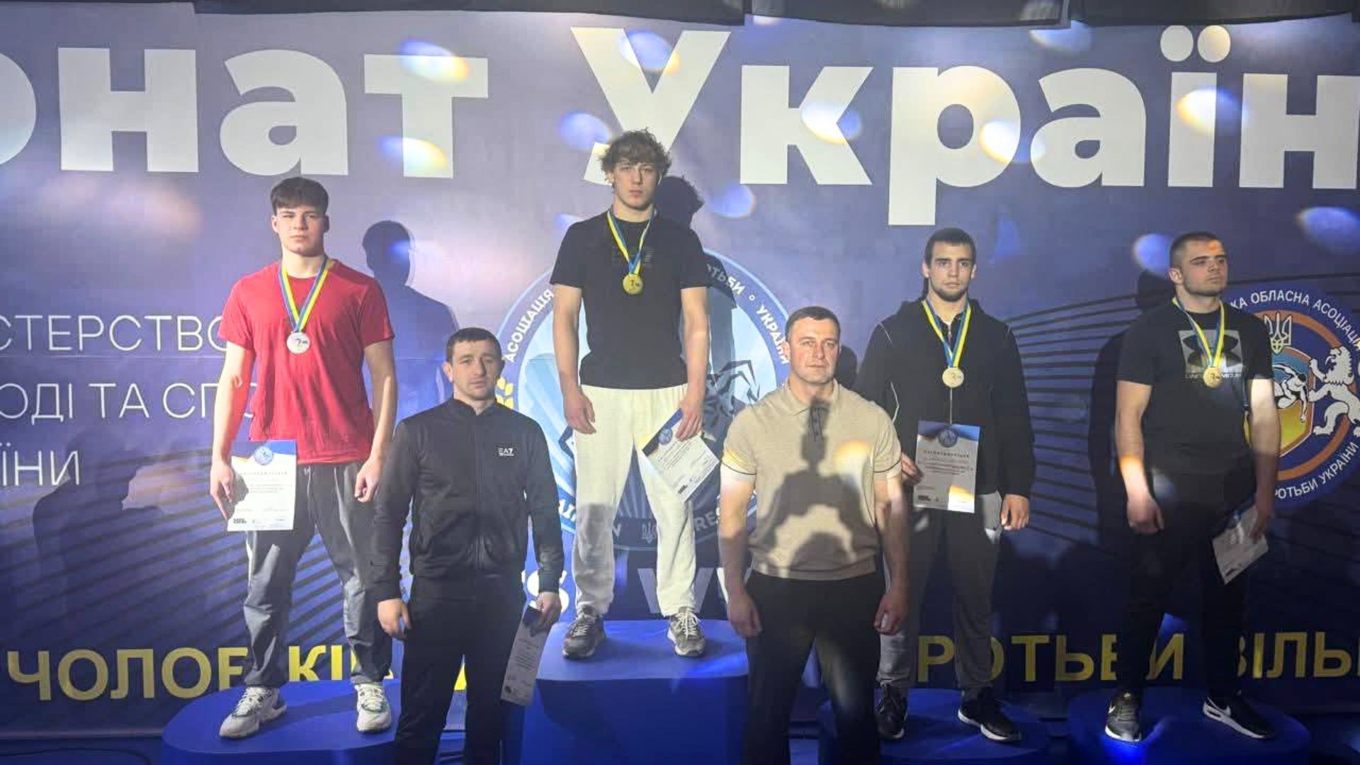Два "золота" та одне "срібло": борці з Коломиї підкорили Чемпіонат України U20