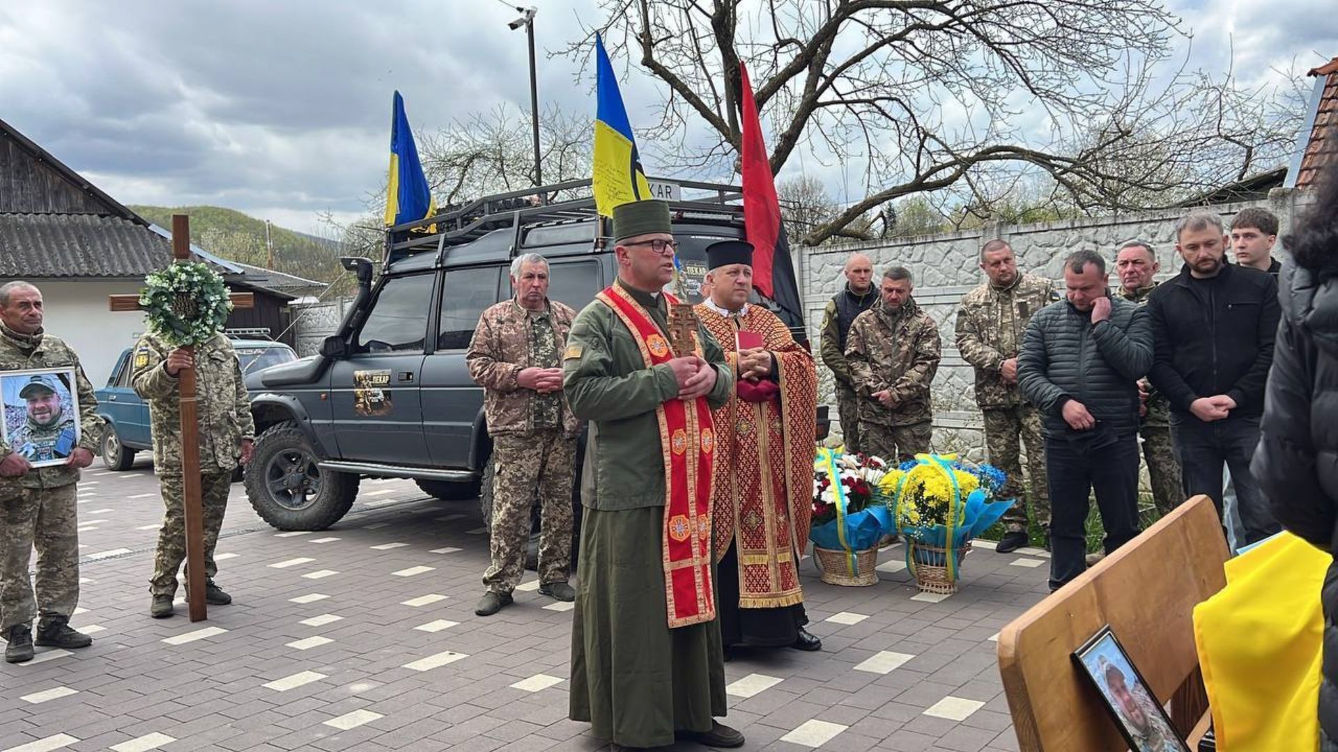 Похорон полеглого захисника Назара Полюка
