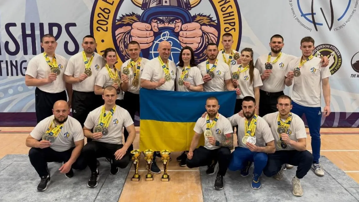 Спортсмен із Прикарпаття став переможцем на Чемпіонаті Європи з гирьового спорту